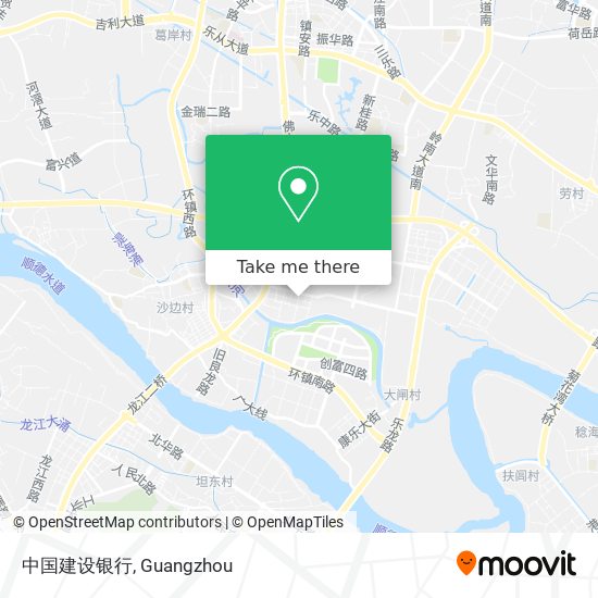 中国建设银行 map