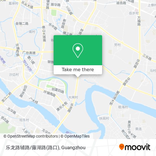 乐龙路辅路/藤湖路(路口) map
