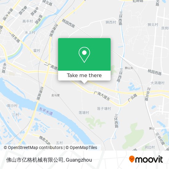 佛山市亿格机械有限公司 map