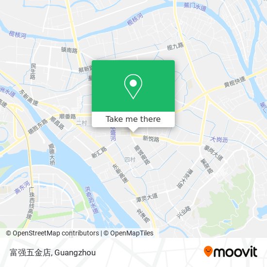 富强五金店 map