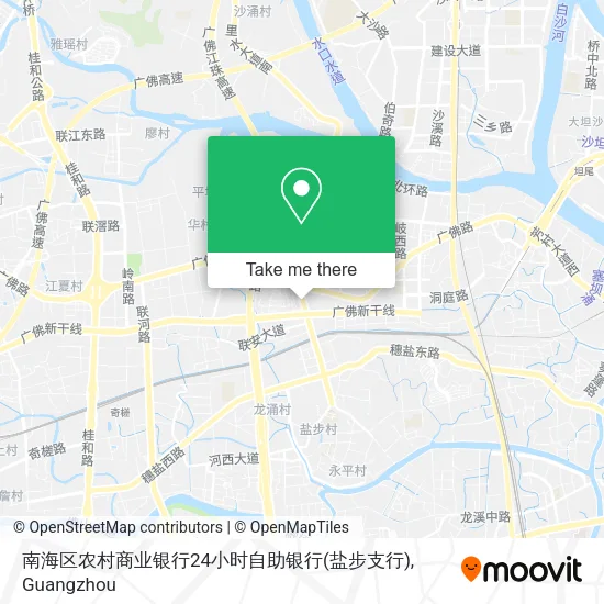 南海区农村商业银行24小时自助银行(盐步支行) map