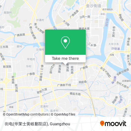街电(华莱士黄岐鄱阳店) map