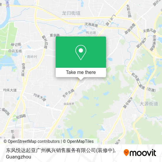 东风悦达起亚广州枫兴销售服务有限公司(装修中) map