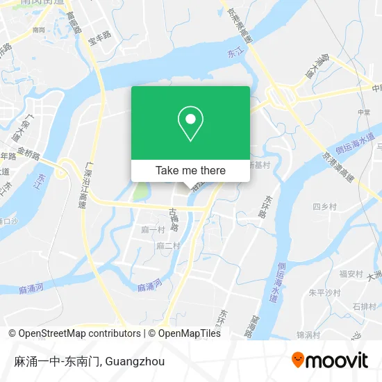 麻涌一中-东南门 map