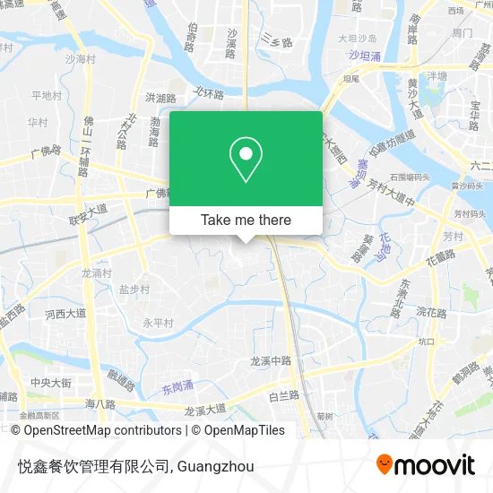 悦鑫餐饮管理有限公司 map