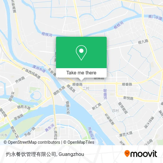 灼永餐饮管理有限公司 map