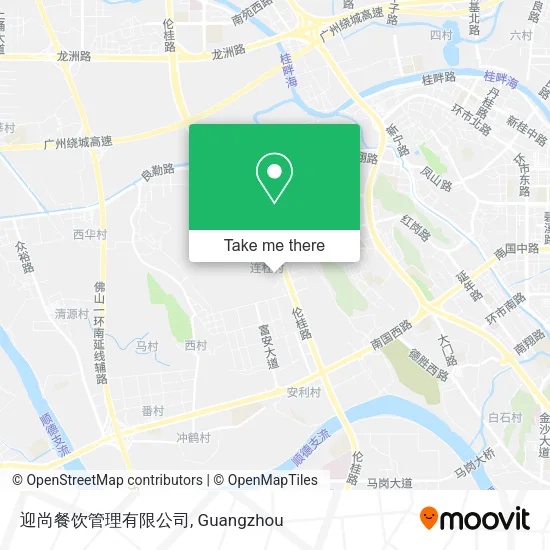 迎尚餐饮管理有限公司 map