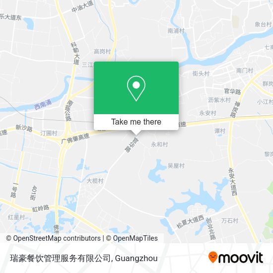 瑞豪餐饮管理服务有限公司 map