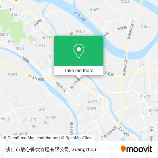 佛山市放心餐饮管理有限公司 map