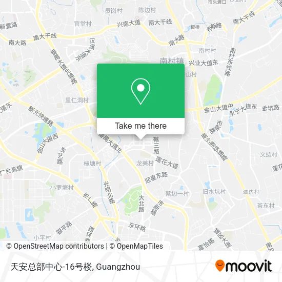 天安总部中心-16号楼 map