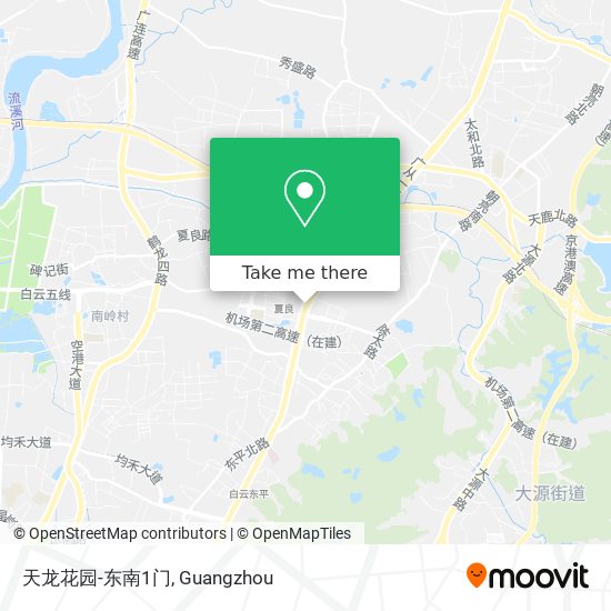 天龙花园-东南1门 map
