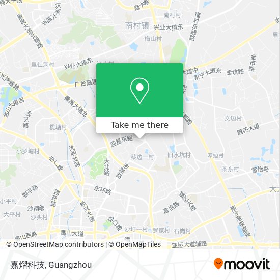 嘉熠科技 map