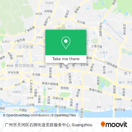广州市天河区石牌街道党群服务中心 map