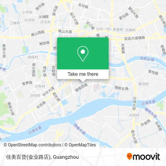 佳美百货(金业路店) map
