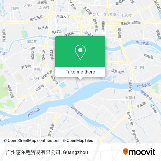 广州惠尔程贸易有限公司 map