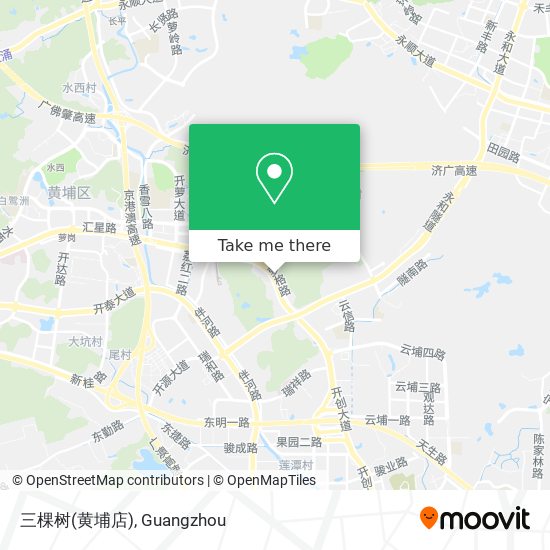 三棵树(黄埔店) map