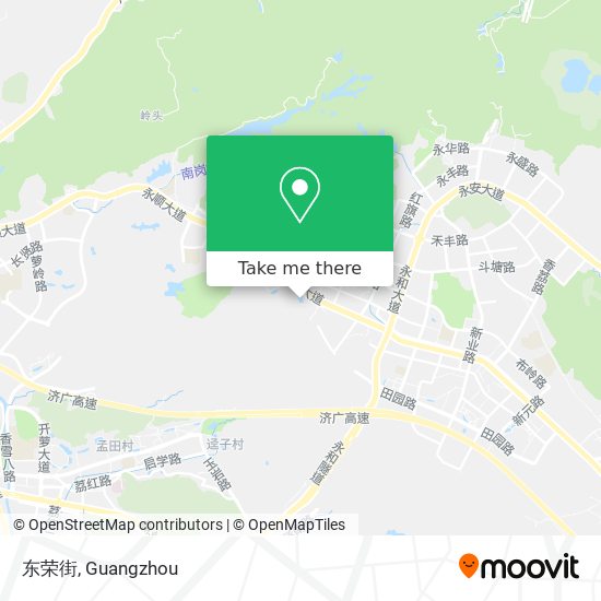 How To Get To 东荣街in Guangzhou By Bus Or Metro