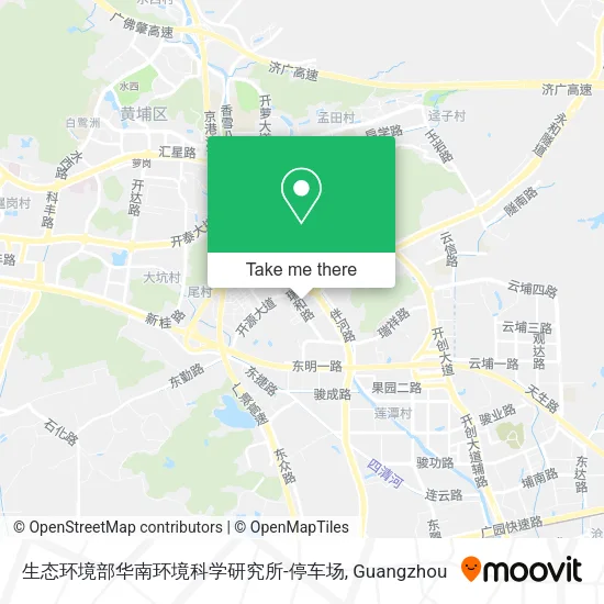 生态环境部华南环境科学研究所-停车场 map