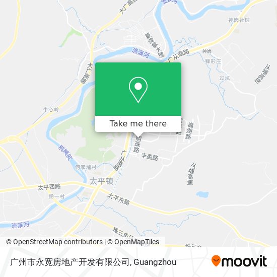 广州市永宽房地产开发有限公司 map