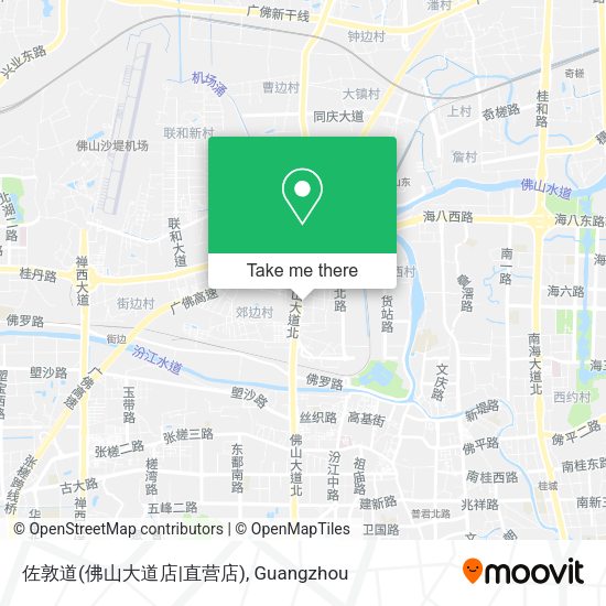 佐敦道(佛山大道店|直营店) map