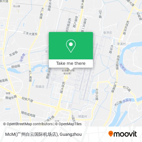 McM(广州白云国际机场店) map