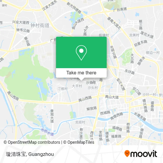 璇清珠宝 map