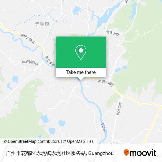 广州市花都区赤坭镇赤坭社区服务站 map