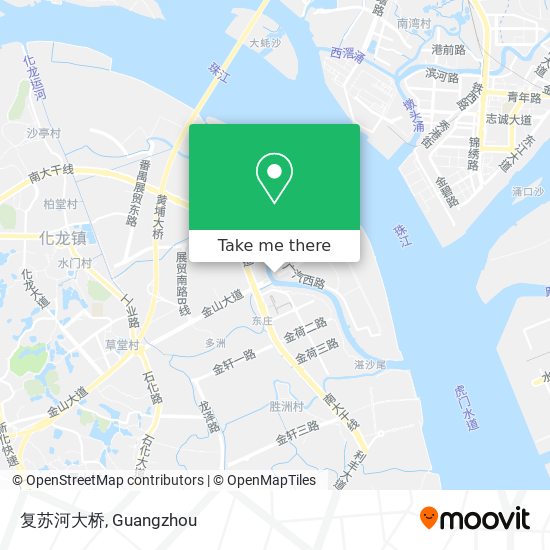 复苏河大桥 map