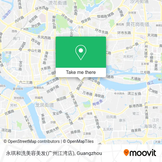永琪和洗美容美发(广州江湾店) map