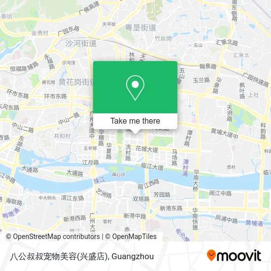 八公叔叔宠物美容(兴盛店) map
