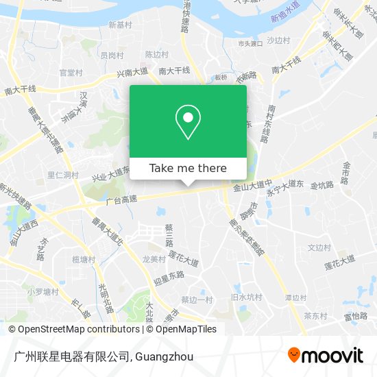 广州联星电器有限公司 map
