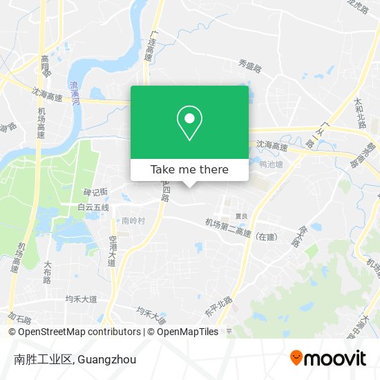 南胜工业区 map