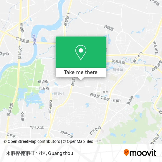 永胜路南胜工业区 map