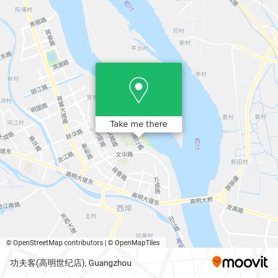 功夫客(高明世纪店) map