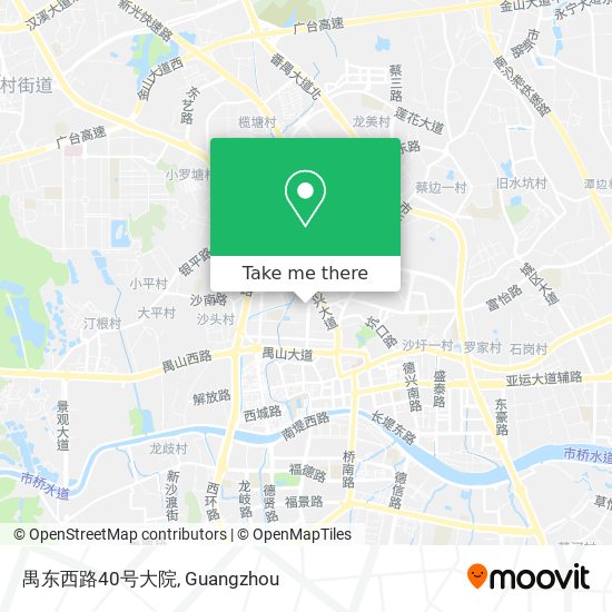 禺东西路40号大院 map