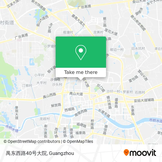 禺东西路40号大院 map