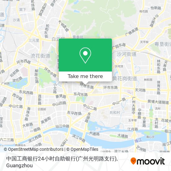 中国工商银行24小时自助银行(广州光明路支行) map