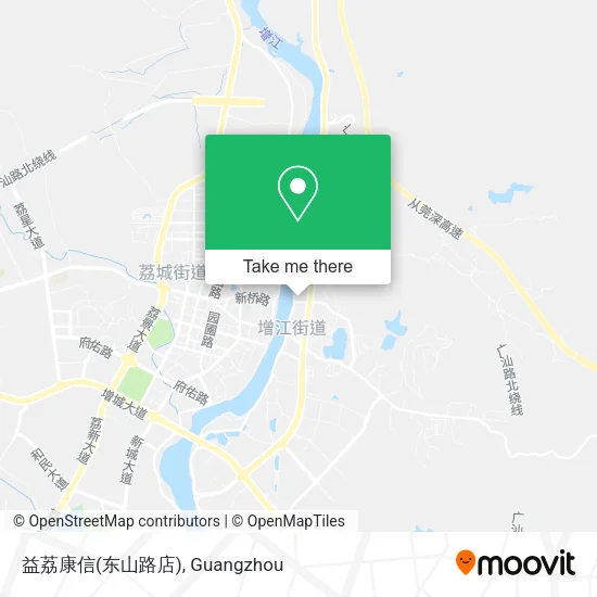 益荔康信(东山路店) map