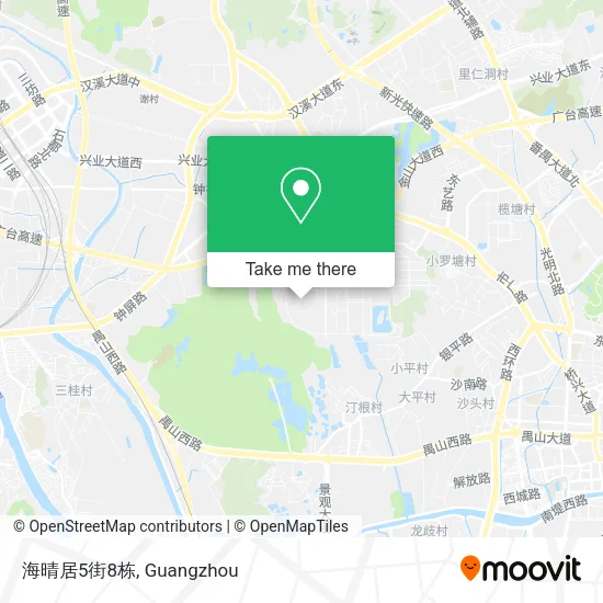 海晴居5街8栋 map