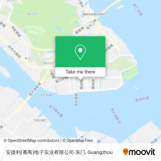 安捷利(番禺)电子实业有限公司-东门 map