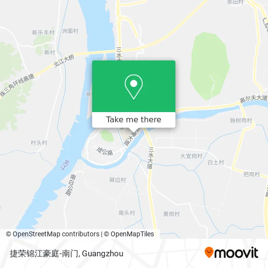 捷荣锦江豪庭-南门 map