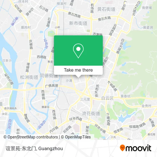 谊景苑-东北门 map