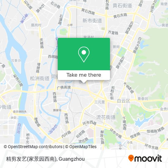 精剪发艺(家景园西南) map