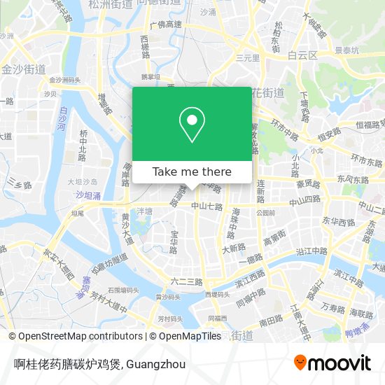 啊桂佬药膳碳炉鸡煲 map
