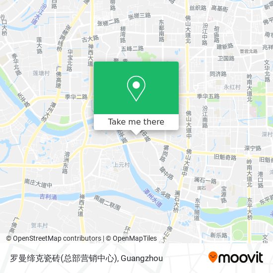 罗曼缔克瓷砖(总部营销中心) map