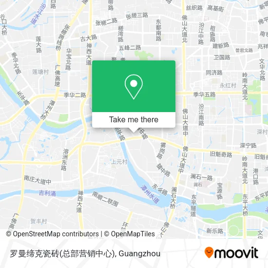 罗曼缔克瓷砖(总部营销中心) map