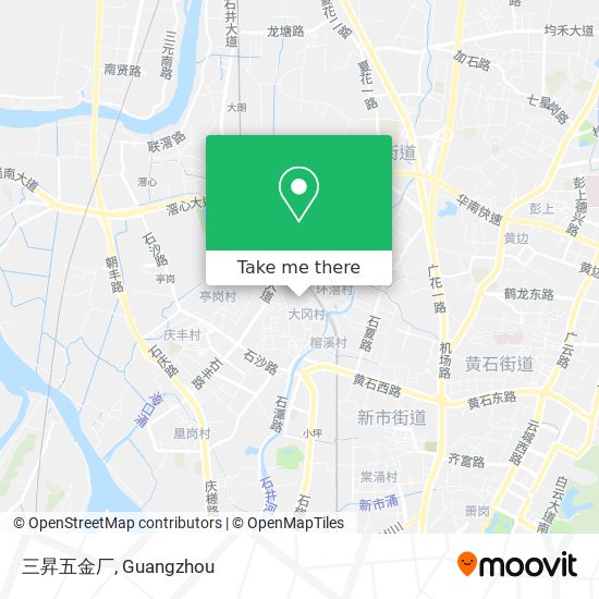 三昇五金厂 map