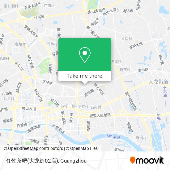 任性茶吧(大龙街02店) map