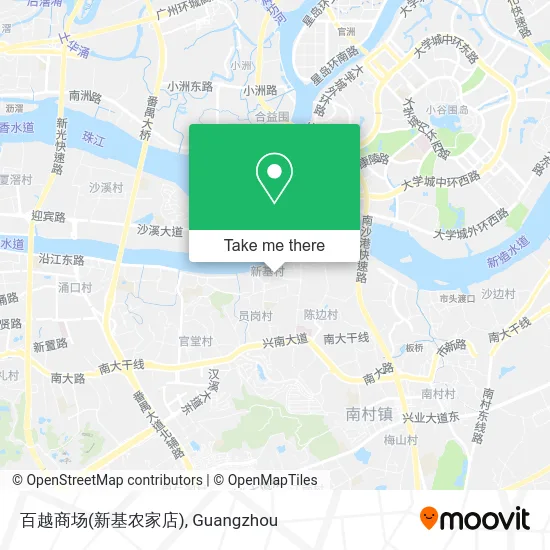 百越商场(新基农家店) map