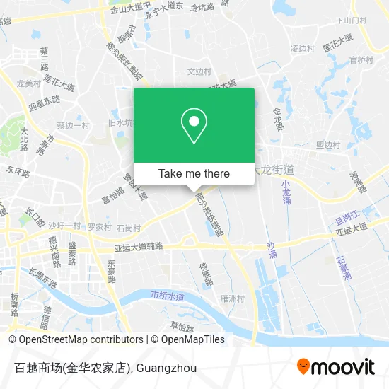 百越商场(金华农家店) map